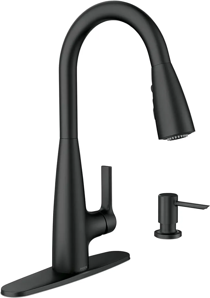 Moen 87627 Haelyn 1.5 GPM Single Hole Pull Down Kitchen Faucet - Spot Resist Stainless