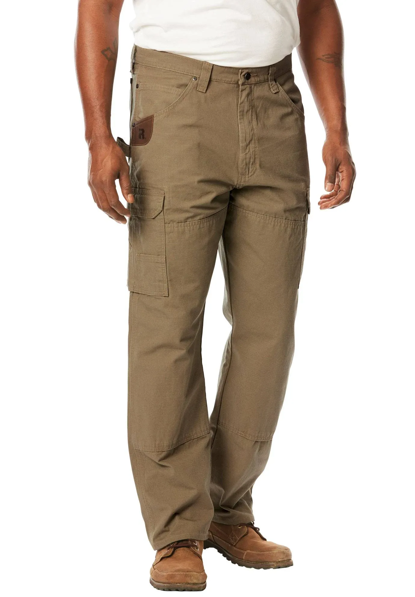 "Wrangler® RIGGS Workwear® Men's Ripstop Ranger Pant_Bark"