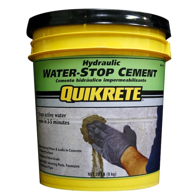 Quikrete Hydraulic Water-Stop Cement