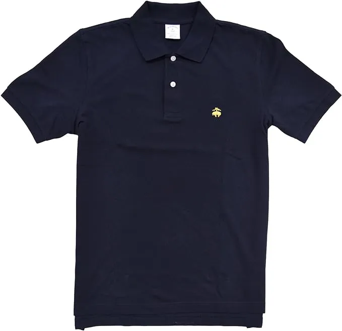 Brooks Brothers Golden Fleece Slim Fit Performance Polo Shirt (L, Navy)