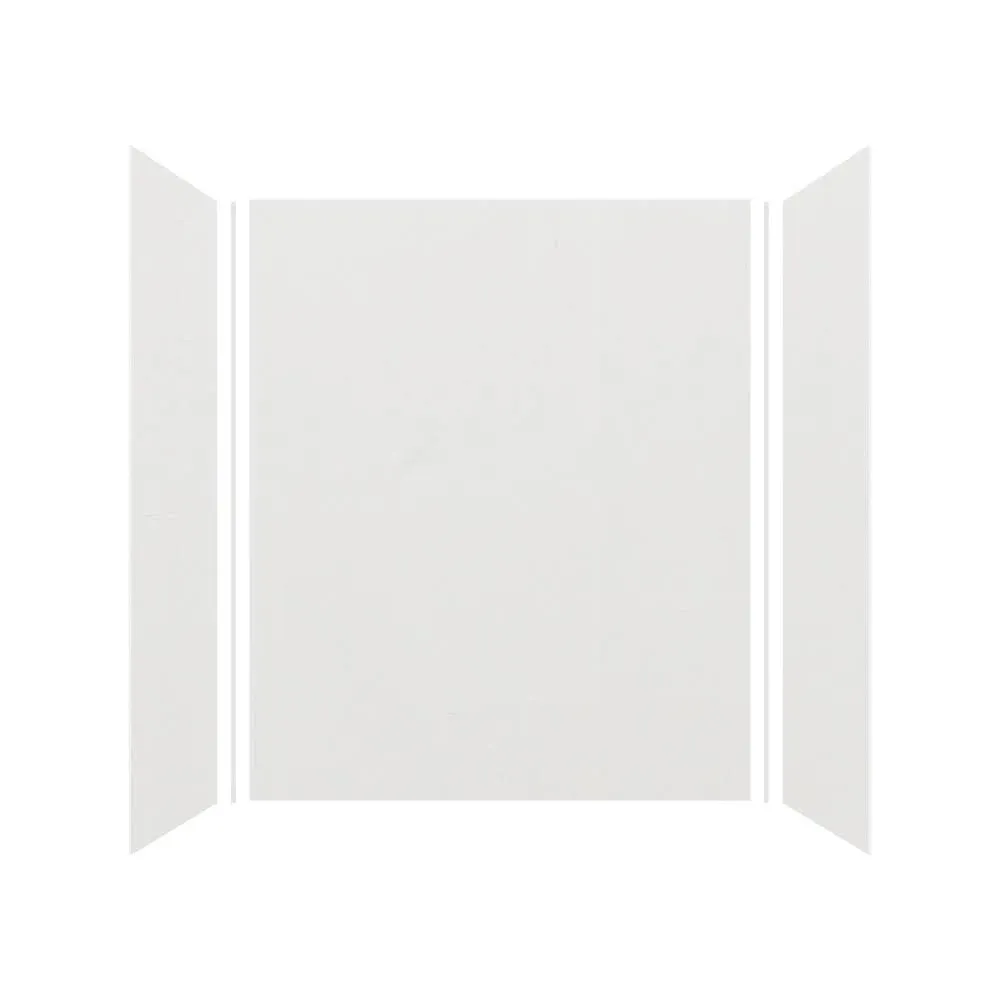 Transolid EWK603672-39 Expressions 3-Panel Shower Wall Kit, 36-in L x 60-in W x 72-in H, Gray