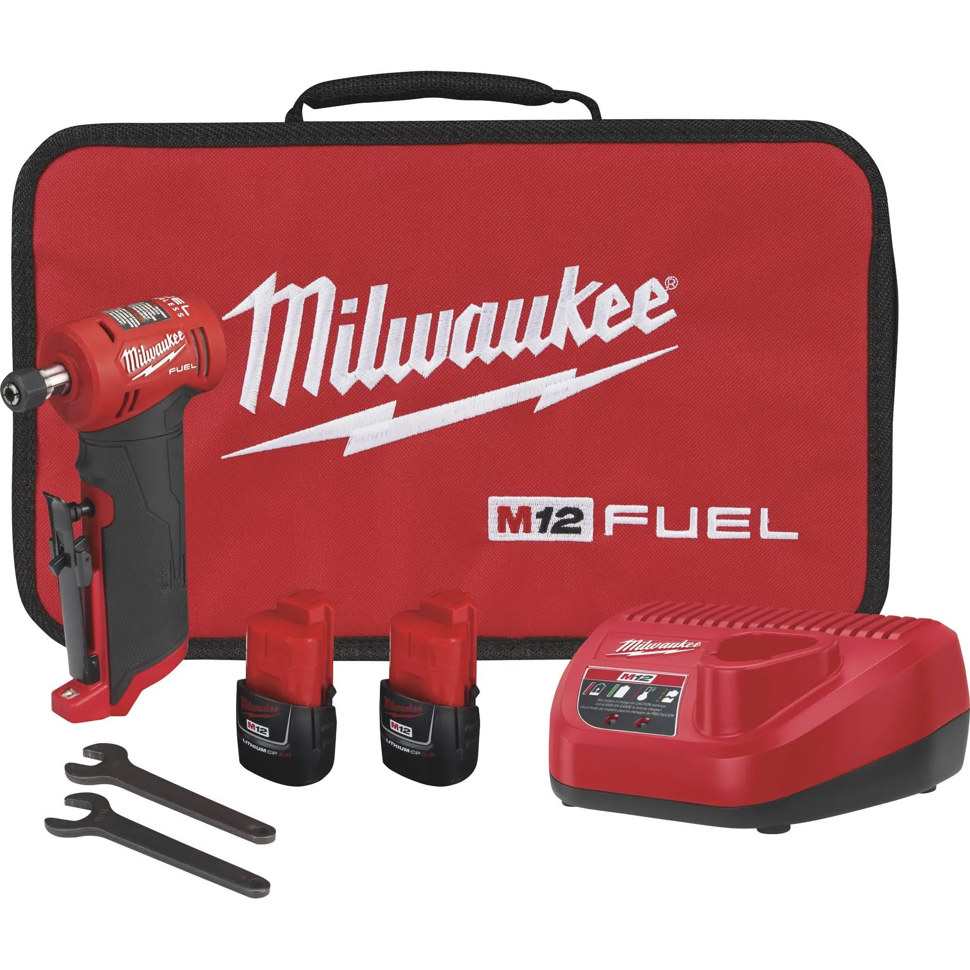 Milwaukee 2485-20 M12 Fuel Right Angle Die Grinder (Tool Only)