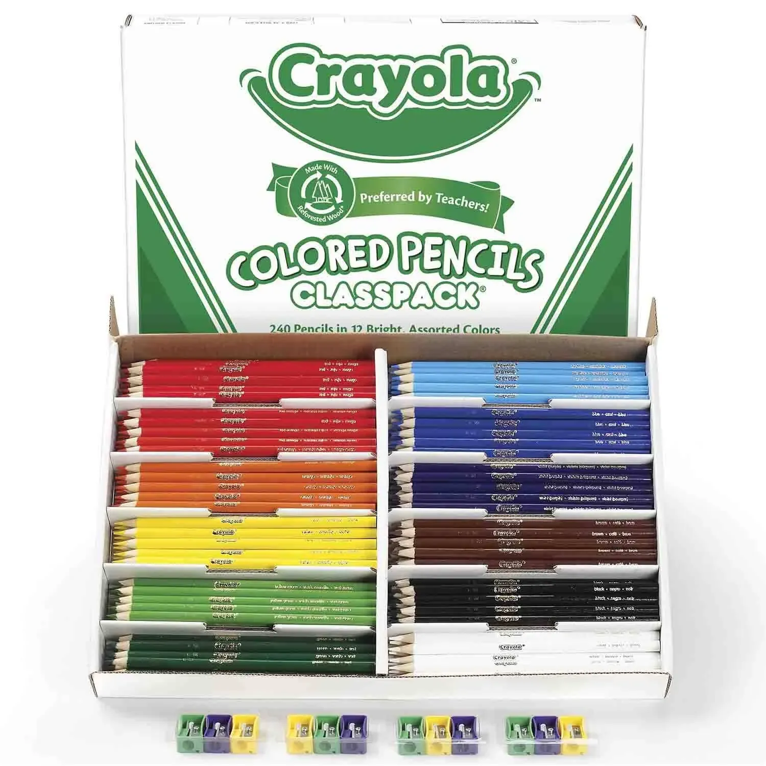 Crayola 240 Classpack Colored Pencils