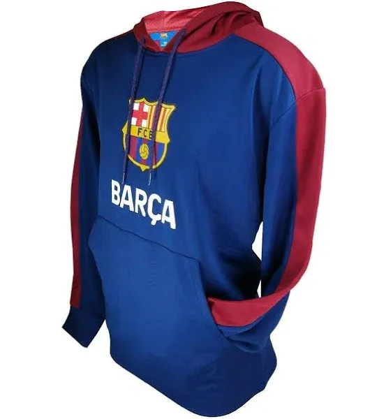 FC Barcelona Pullover Official Soccer Hoodie Sweater 003 -Large