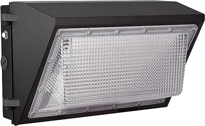 LED Wall Pack Light with Dusk to Dawn Photocell,100W 13000LM 5000K Daylight ,AC100-277V Input,500W HPS/HID Equivalent, Waterproof Commercial Security Lighting for Warehouses, Garage,ETL Listed