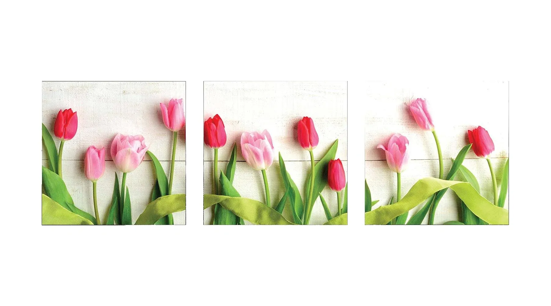 Wallpops Hello Tulips 3D Foam Wall Art in Pink | WPFA3773