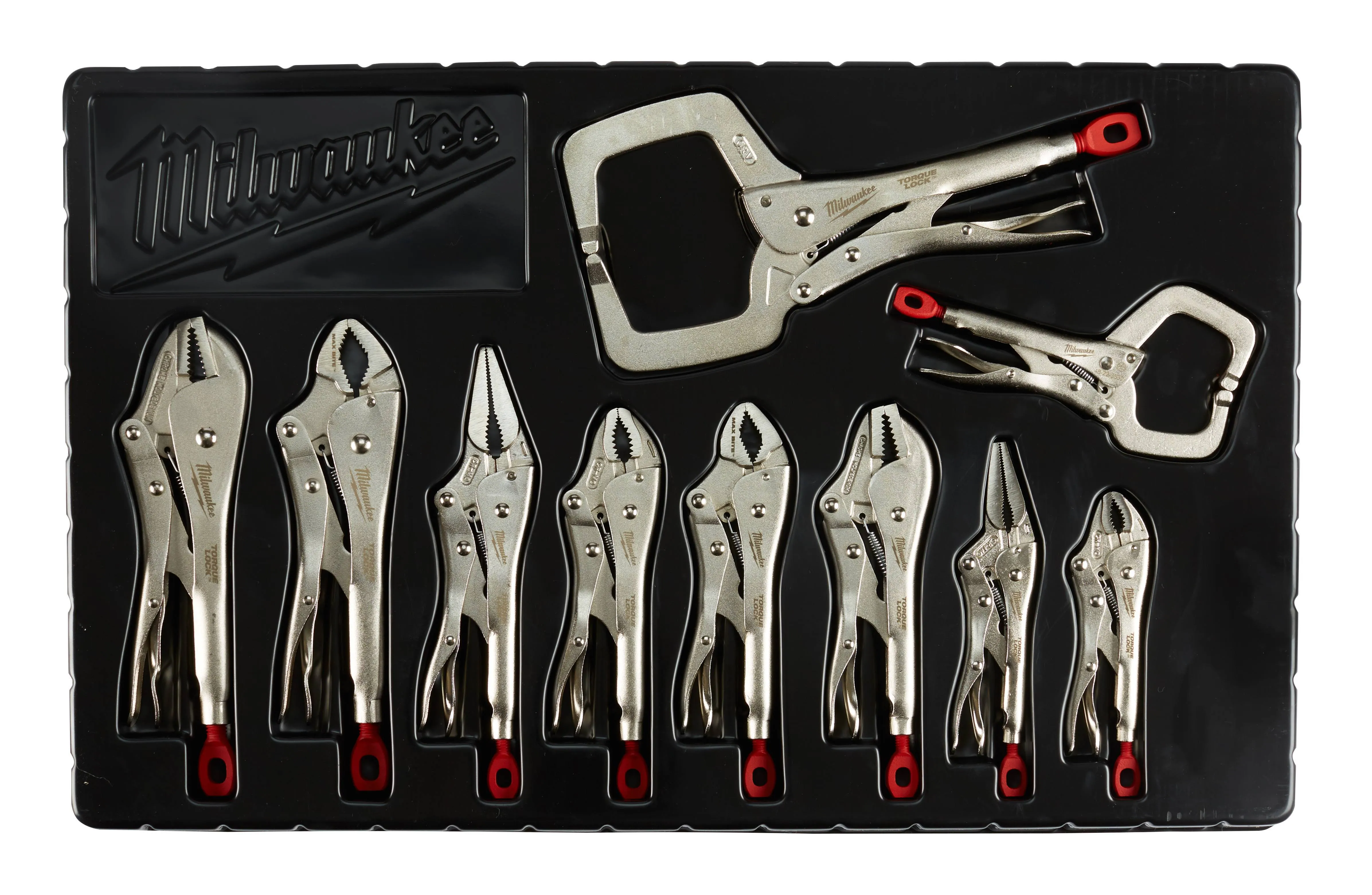 Milwaukee 48-22-3690 Torque Lock Locking Pliers Kit (10-Piece)