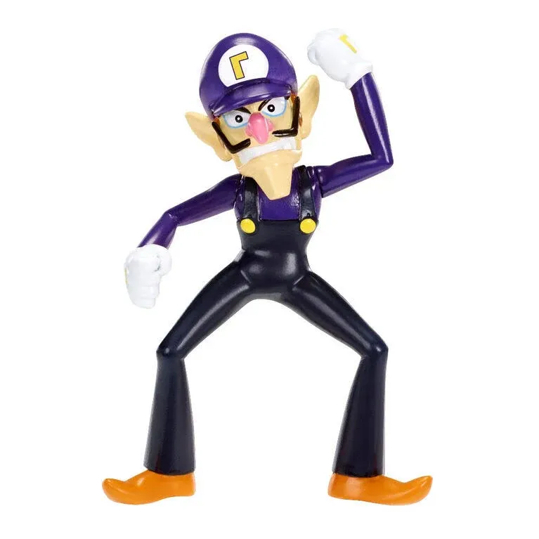 World Of Nintendo Waluigi Series 1-1 First Edition 2.5” Super Mario. Rare