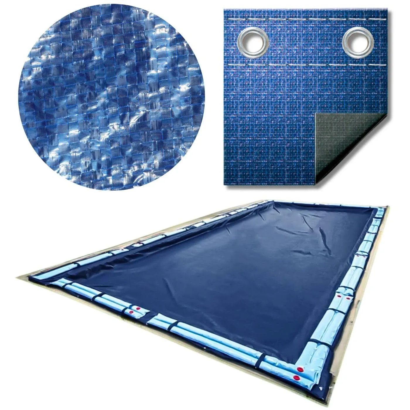 In The Swim Economy 16&#039; x 32&#039; Rectangle Winter Pool Cover, 8 Year Warranty