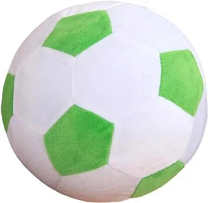 Aoqi Plush Soccer Balls Fluffy Stuffed Soccer Ball Plush Pillow Soft Plush Soccer ...