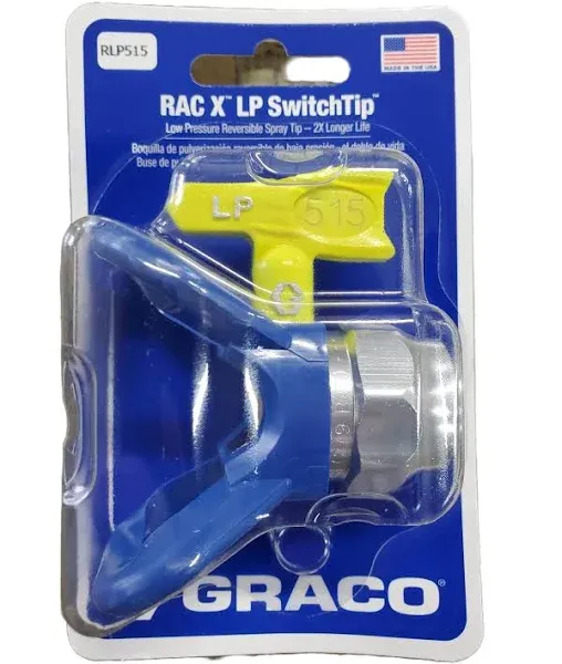 Graco Rac X RLP415 Low Pressure Tip &amp; Guard Combo (includes LP415 &amp; 246215)