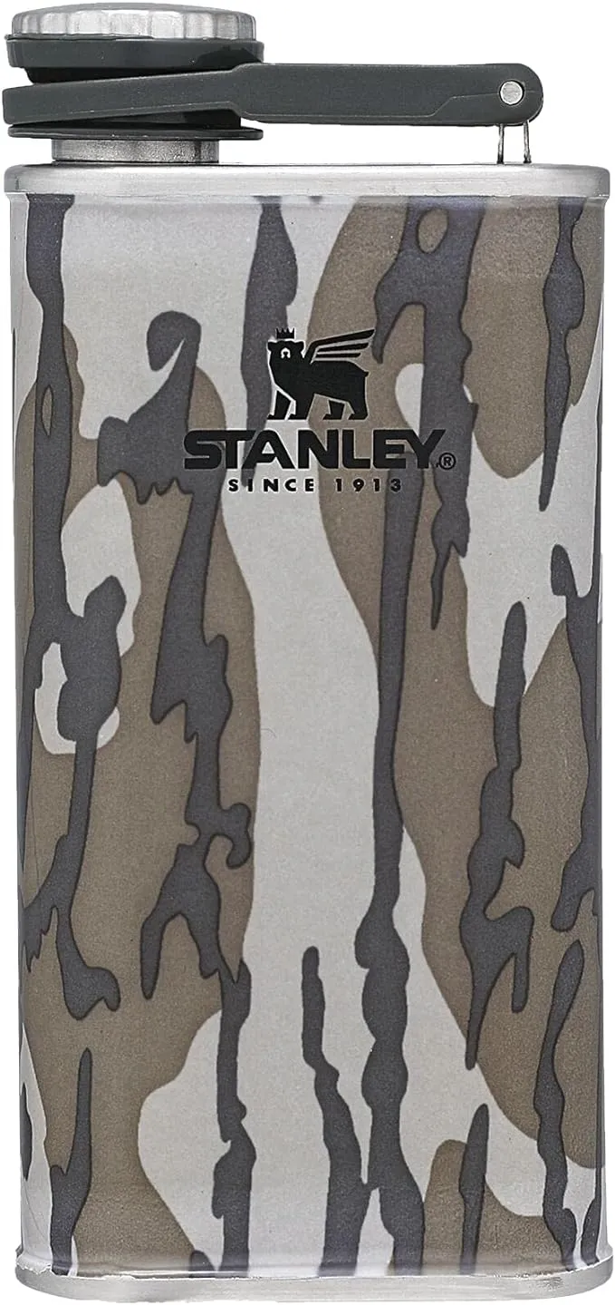 Stanley Classic Easy Fill Wide Mouth Flask | 8 oz (Blaze Orange)