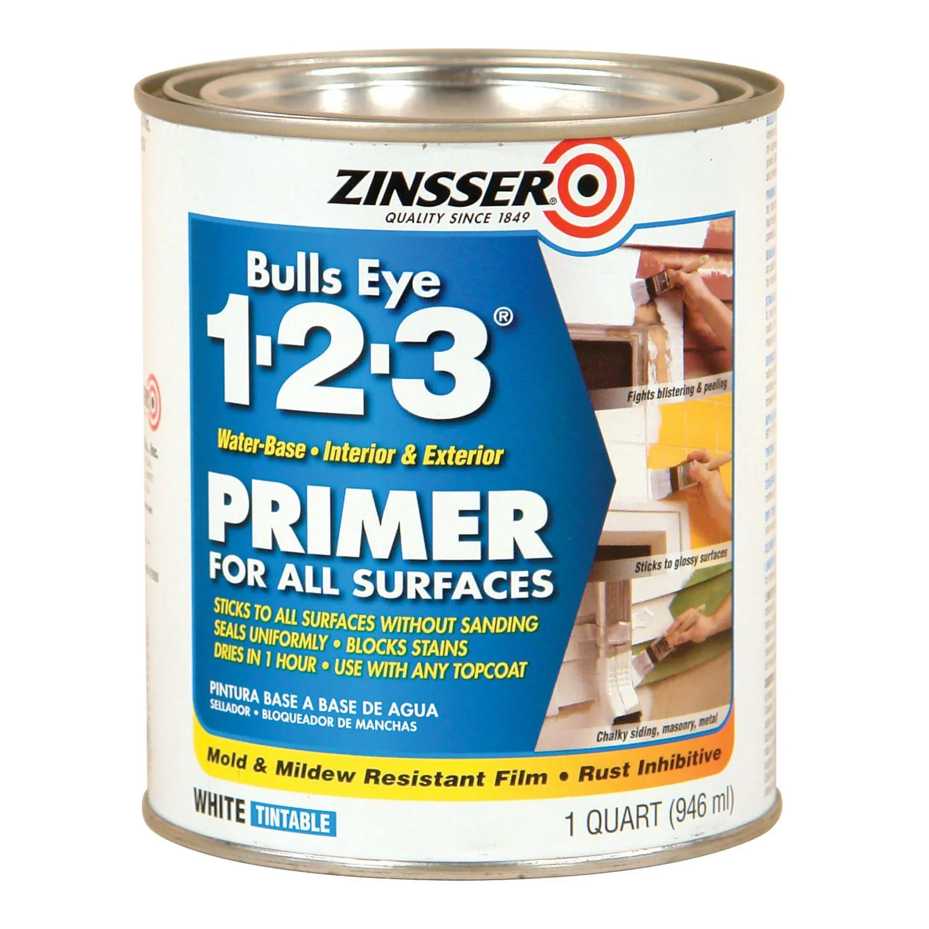 Zinsser Bulls Eye 1-2-3 Primer - 1 qt