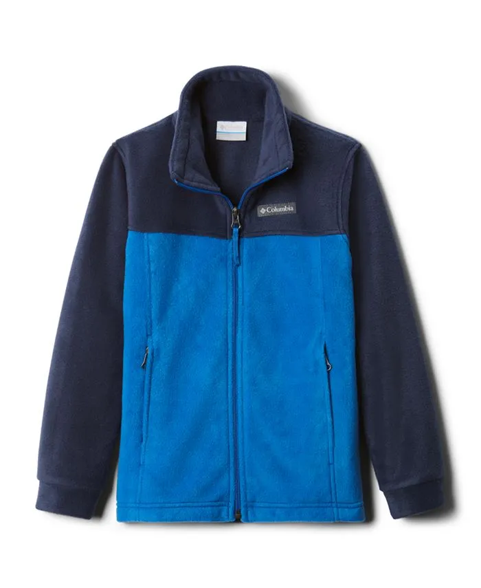 Columbia Boys Steens Mountain II Fleece Jacket - M - Grey