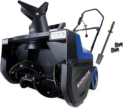 Snow Joe SJ627E-CVR Electric Snow Thrower, 22-Inch, 15-Amp, w/ Dual LED Lights Bonus Cover