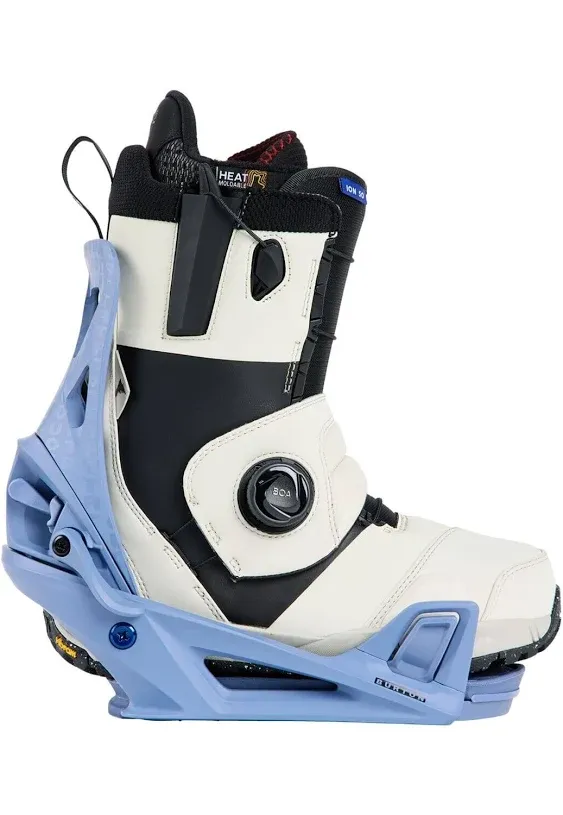 Burton Step On Re:Flex Snowboard Bindings 2024 M Slate Blue/Logo