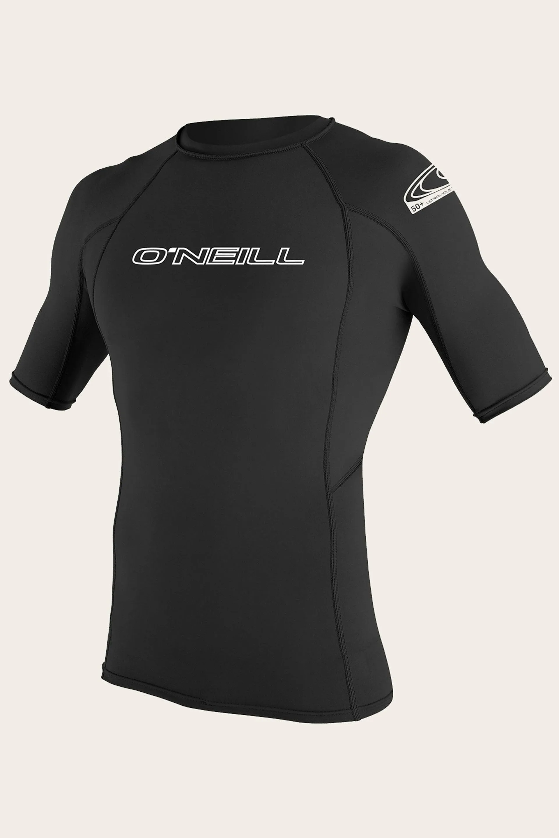 O'Neill Basic Skins 50+ Rashguard - Men's Black, XL