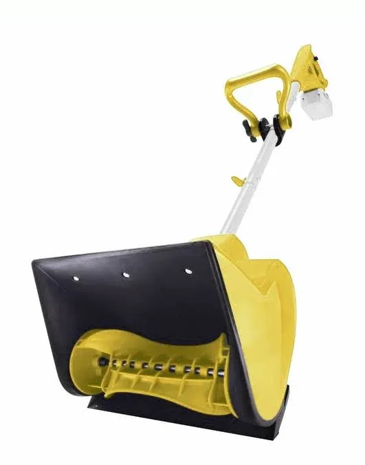 Restored Premium SD Snow Joe 24V-SS11-XR-YLW 24-Volt iON+ Cordless Snow Shovel Kit 11-Inch W/ 5.0-Ah Battery and Charger Yellow (Refurbished)