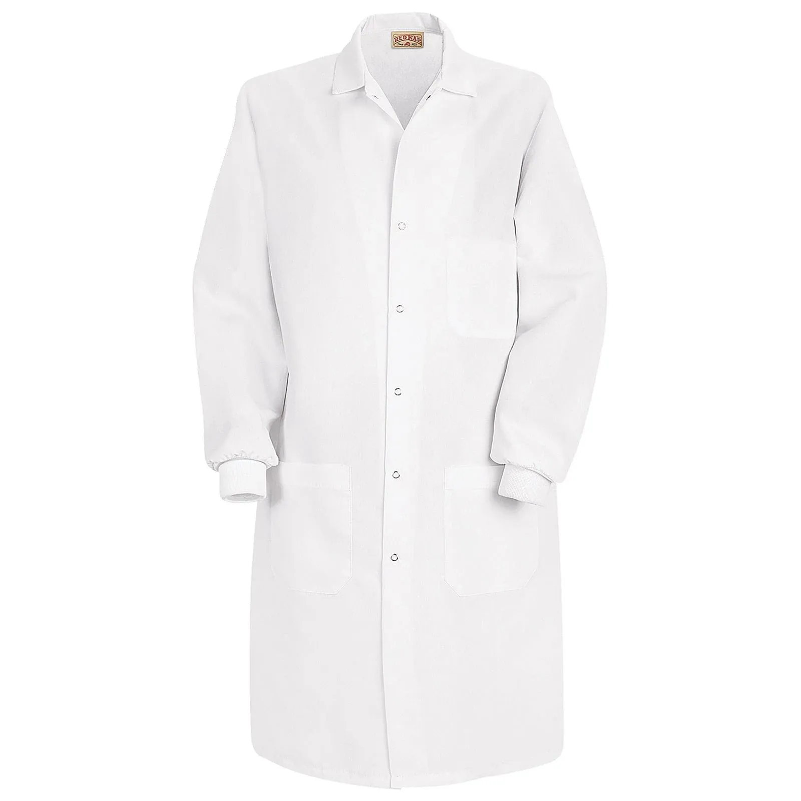 Unisex Specialized Cuffed Lab Coat with Interior Pocket