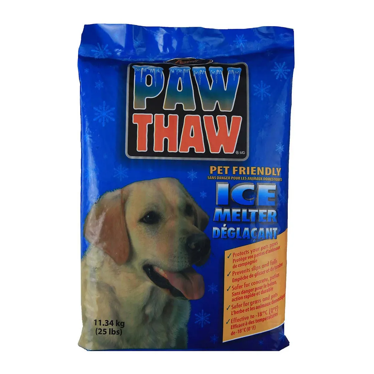 Pestell Paw Thaw Pet Friendly Ice Melt 25lbs