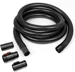 WORKSHOP Wet/Dry Vacs Vacuum Accessories WS25022A Extra Long Wet/Dry Vacuum Hose, 2-1/2-Inch x 20-Feet Locking Wet/Dry Vac Hose for Wet/Dry Shop Vacuums