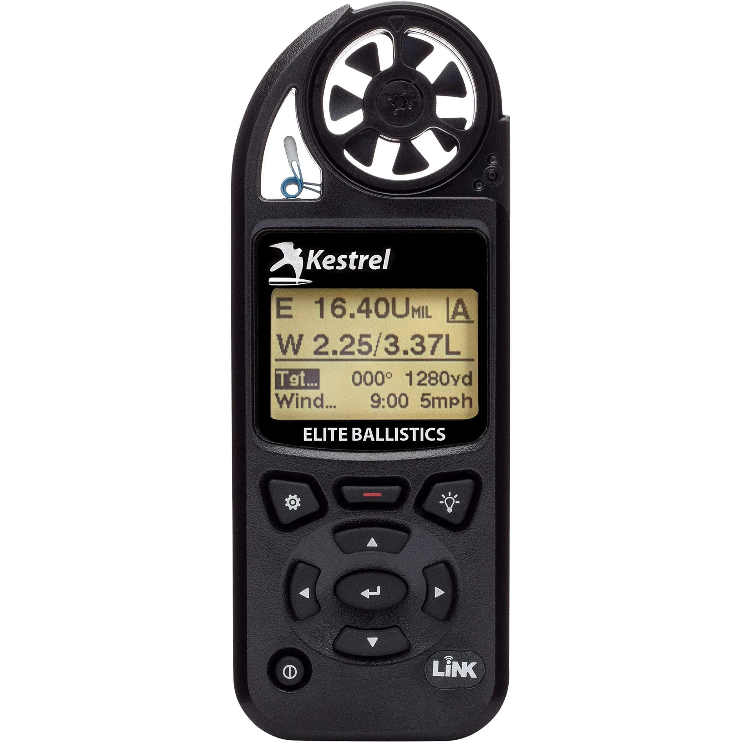 Kestrel Elite Weather Meter w/Applied Ballistics & Link Black 0857ALBLK