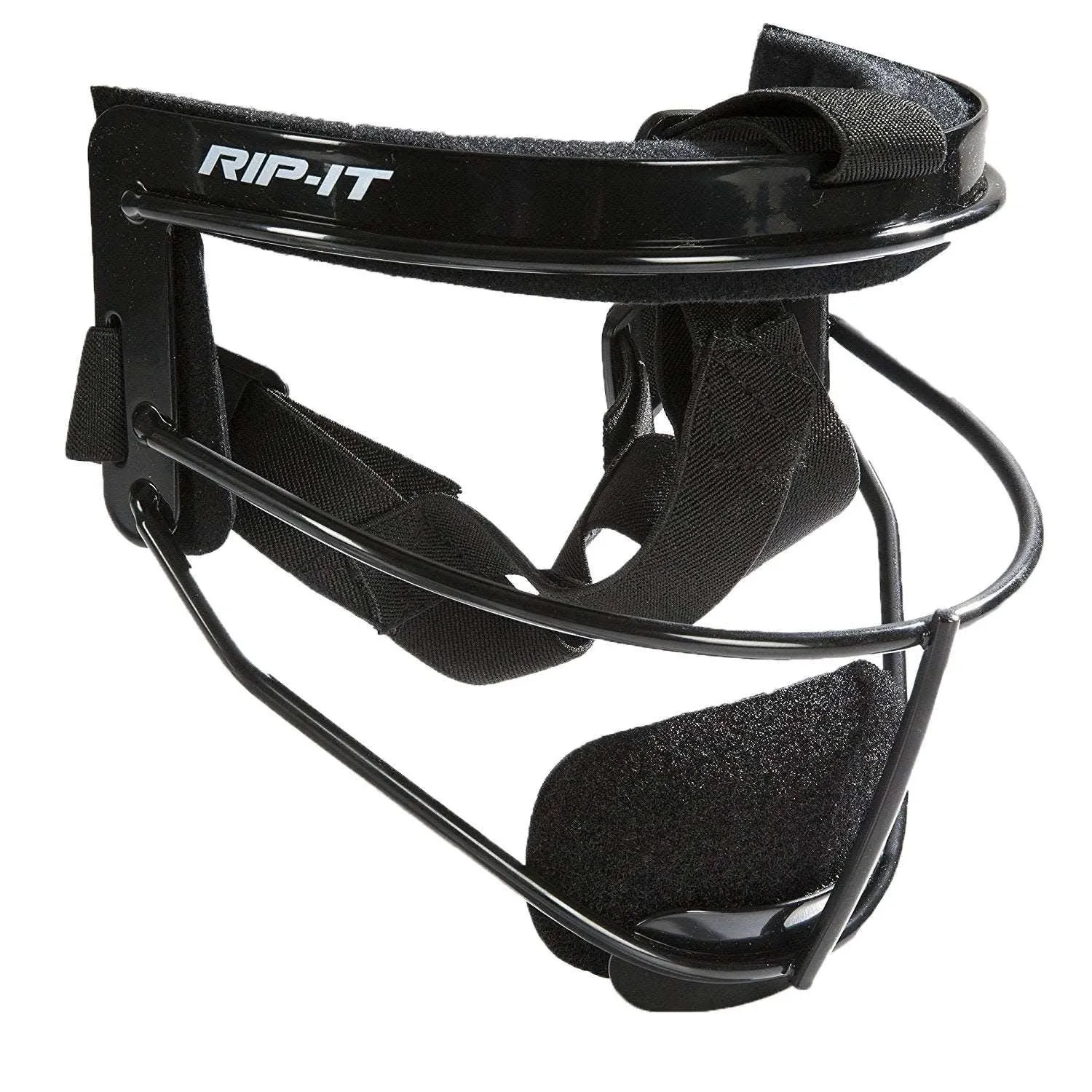 Rip-It Adult Defense Softball Fielder's Face Mask, Black 