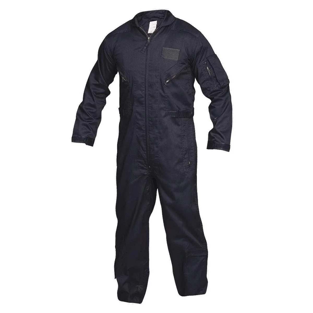 27-P BASIC FLIGHT SUIT,NAVY , MENS, POLY COTTON, SR