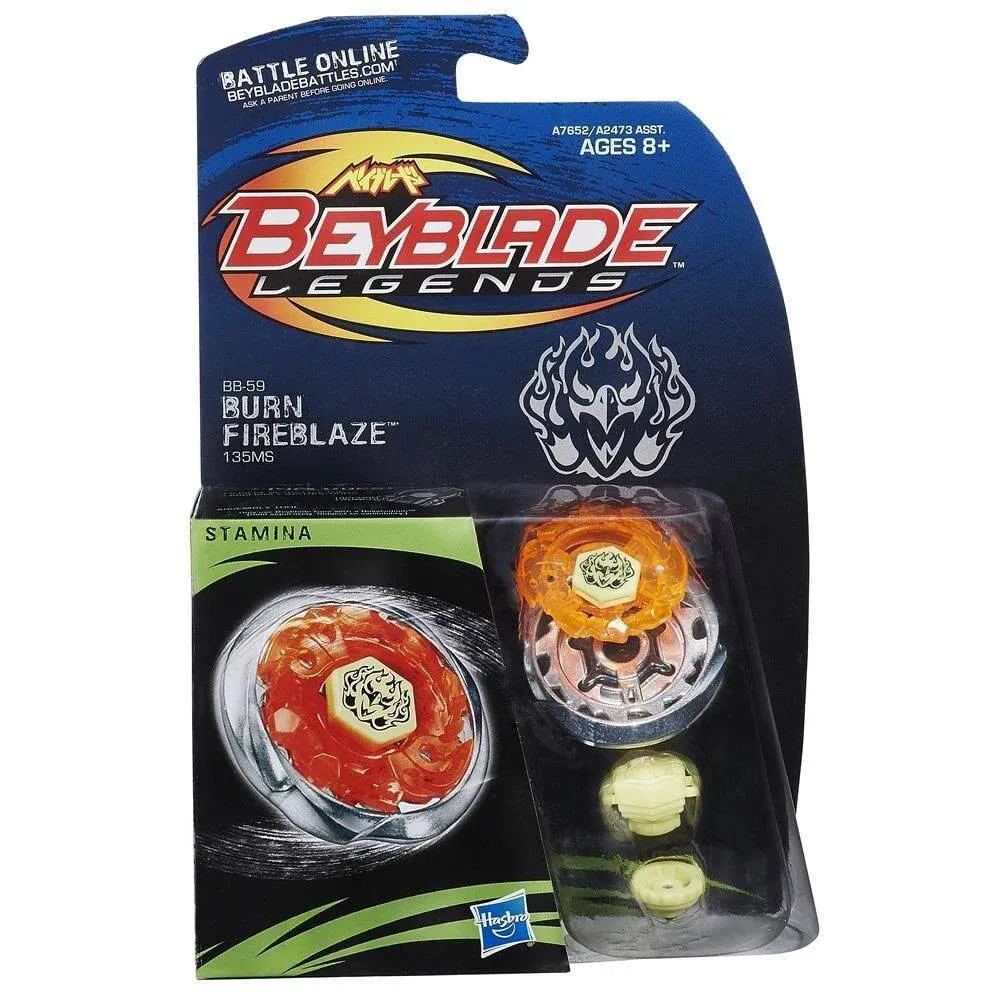 Beyblade Legends Beybattle Tops BB-59 Burn Fireblaze 135MS Top