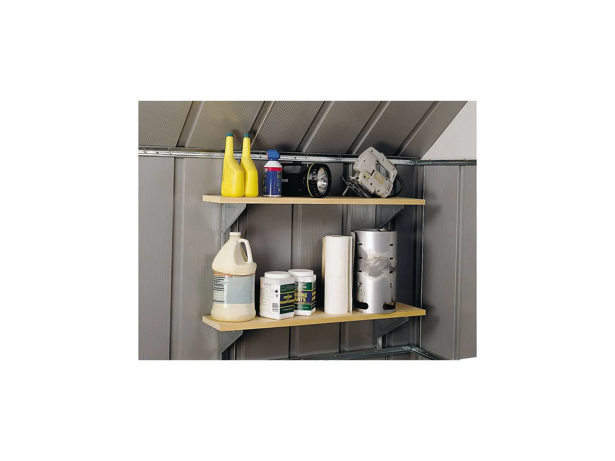 Arrow Shed SS404 Shelving System Kit,Multi