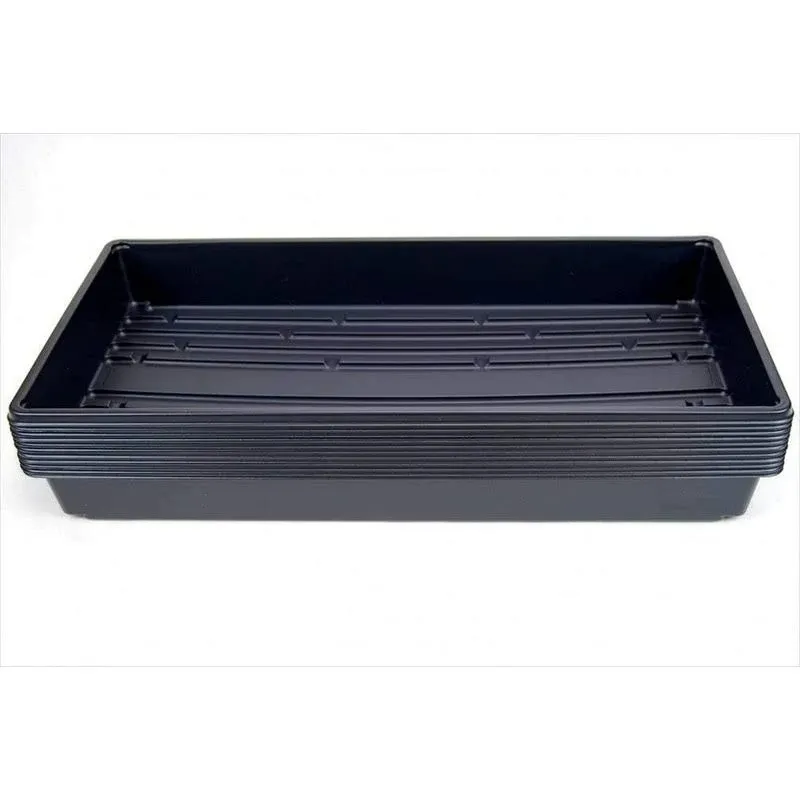 10 Plant Growing Trays (No Drain Holes) - 20&#034; X 10&#034; - Perfect Garden Seed Starte