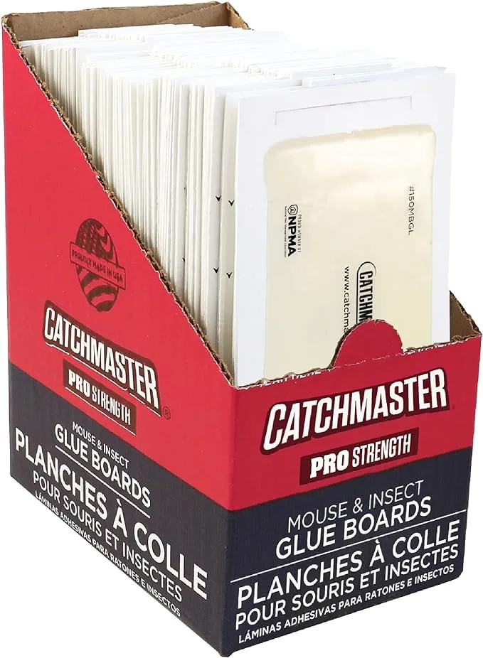 Catchmaster Mouse and Insect Glue Boards 75-Pack