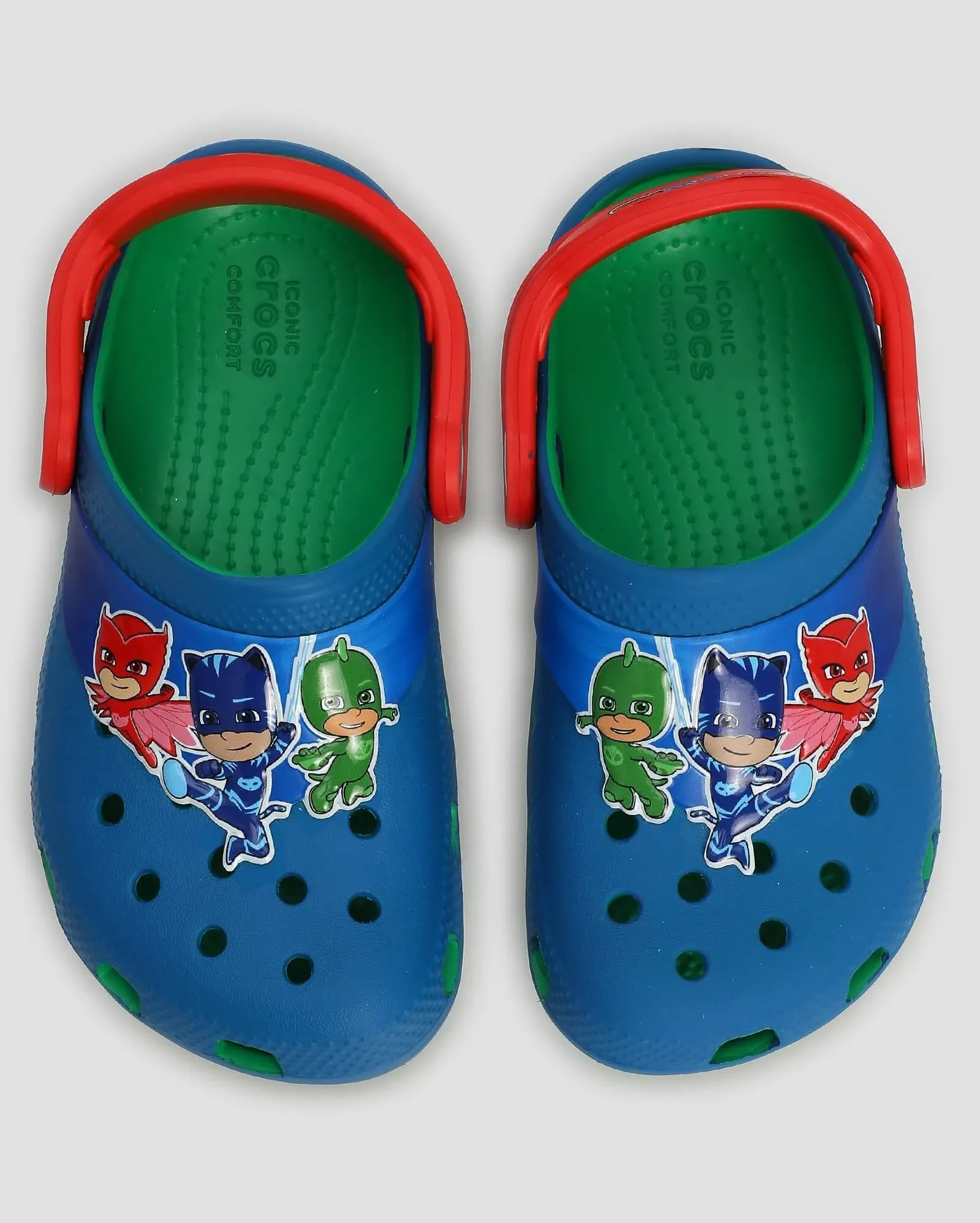 Crocs Toddler Classic Pj Masks Clog, Grass Green, C4