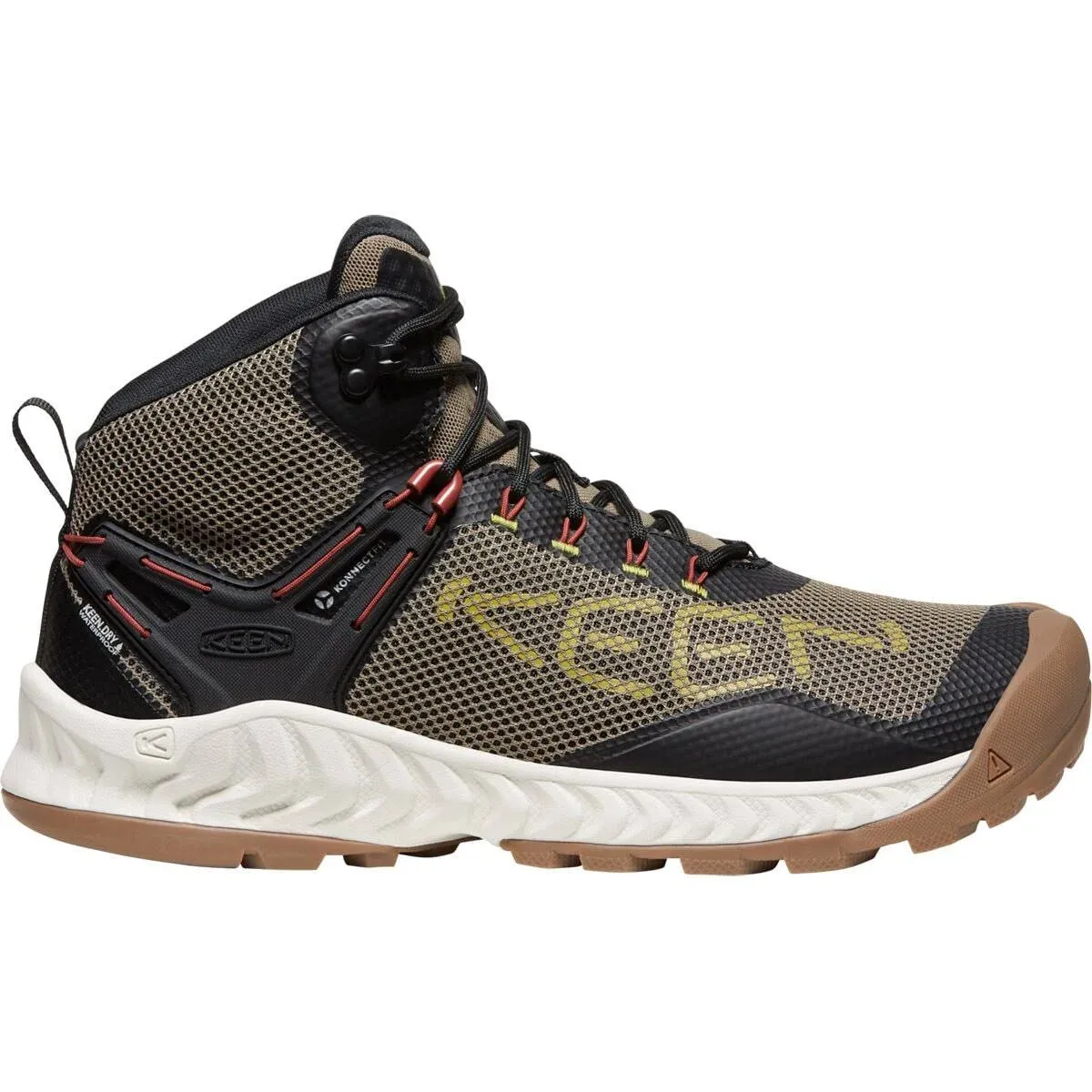 KEEN® Men&#039;s 10 Nxis Evo Mid WP Waterproof Hiking Boots Mid Sneakers - $180