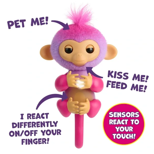 Fingerlings Monkey Purple - Charli