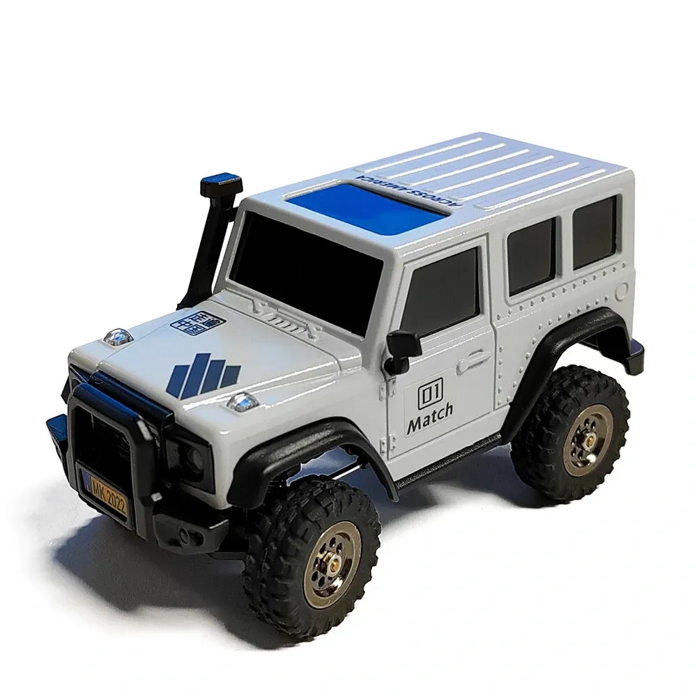 LDARC LDARC X43 1/43 2,4G 4WD RC Auto Rock Crawler Mini Climbing LED Light Off-Road Fahrzeuge Modelle Fernbedienung Racing Toys