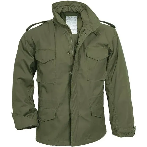 Men&#039;s M-65 Field Jacket Military Contractor Style Poly-Cotton, Colors