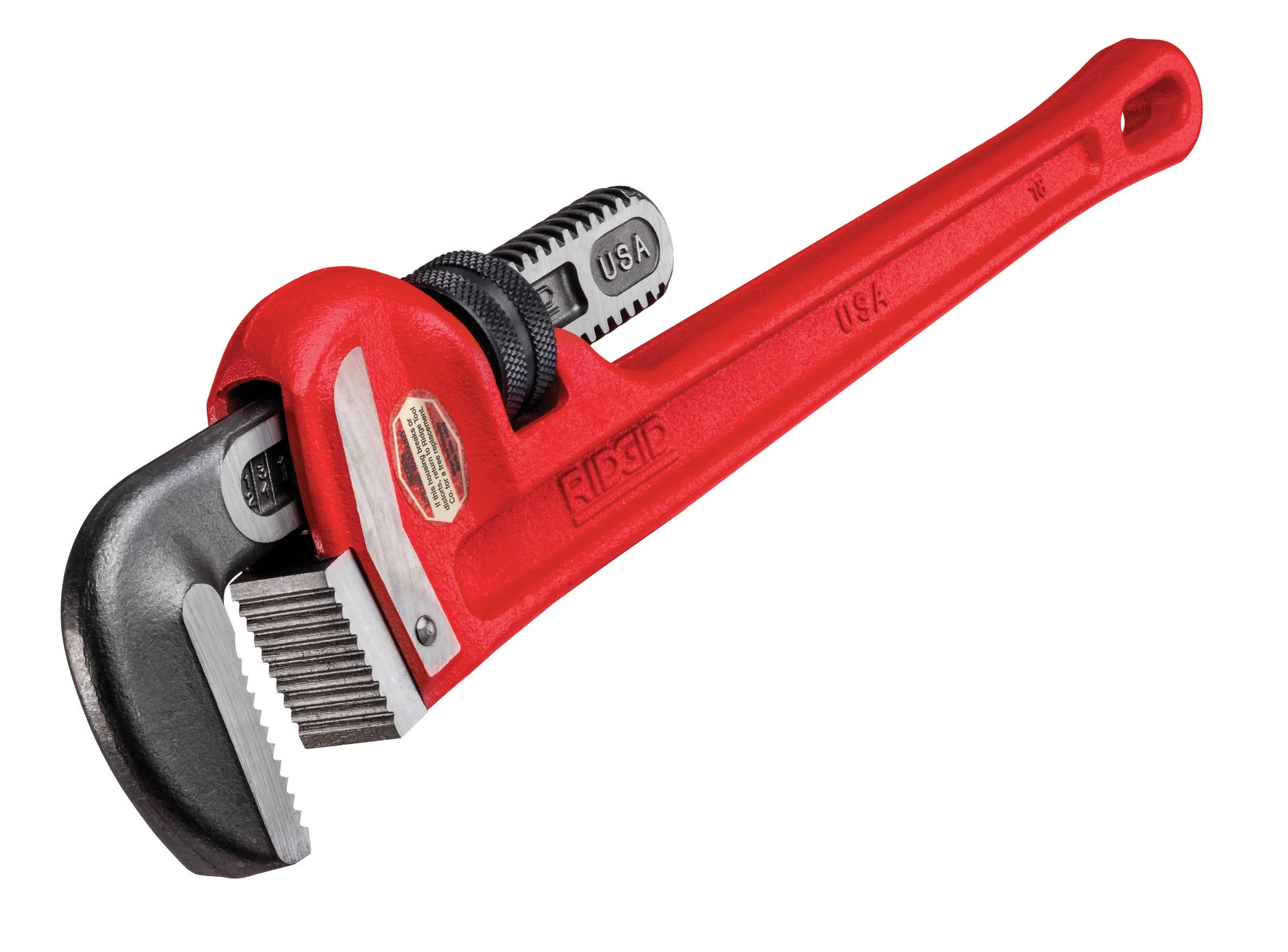 RIDGID 31005 Straight Pipe Wrench - 8 in