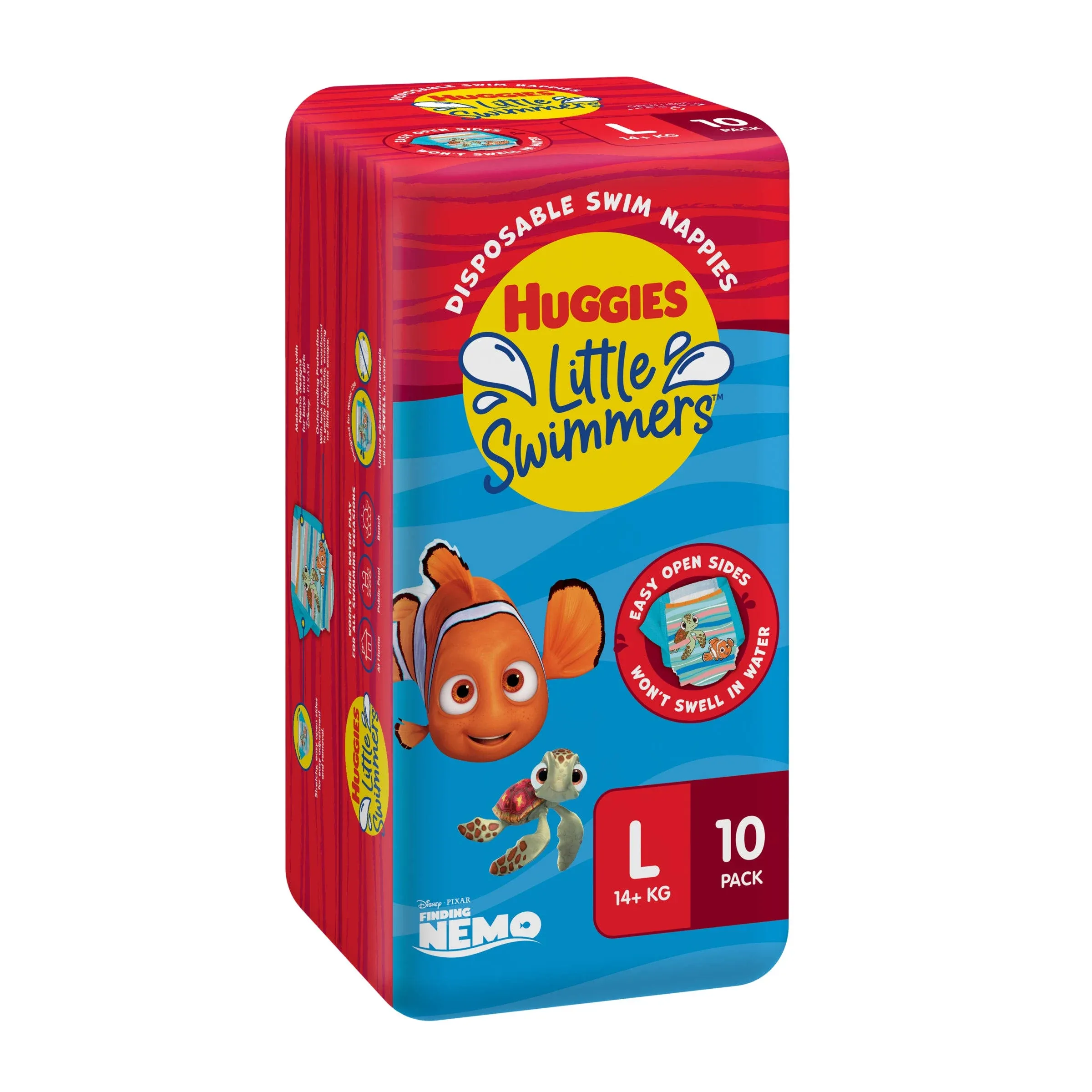 Huggies Little Swimmers Disposable Swimpants, Large, 10-Count