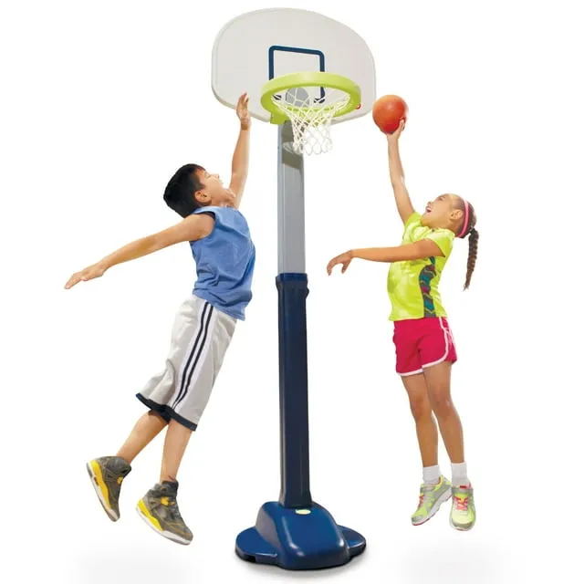 Little Tikes Adjust and Jam Pro Basketball Set, BlueLittle Tikes Adjust and Jam Pro Basketball Set, Blue