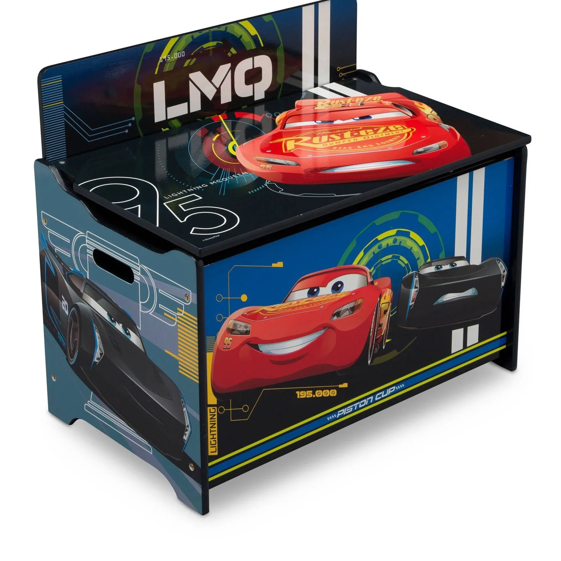 Disney Pixar Cars Deluxe Toy Box Delta Children