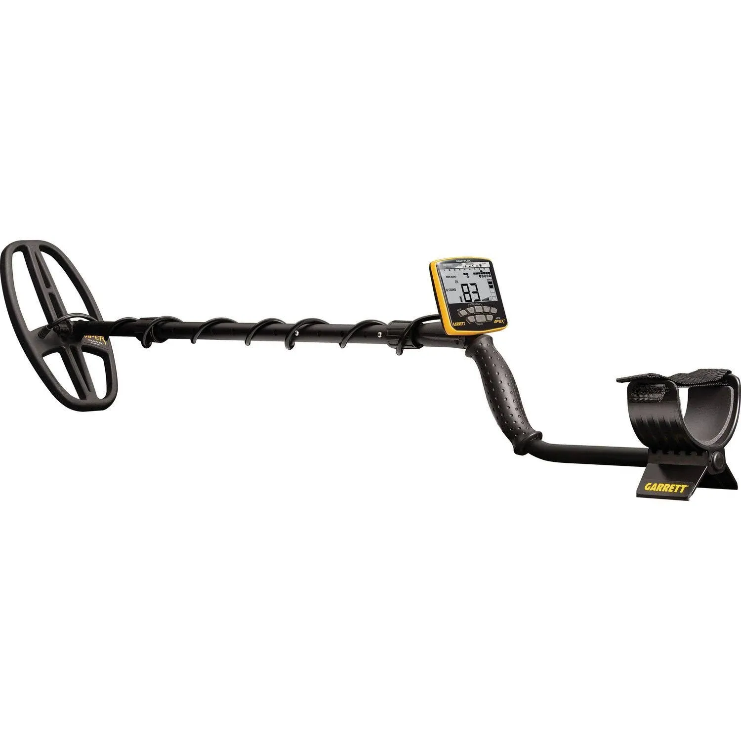 Garrett Ace Apex Metal Detector With 6X11" Dd Multi-Flex Viper, 20Khz.