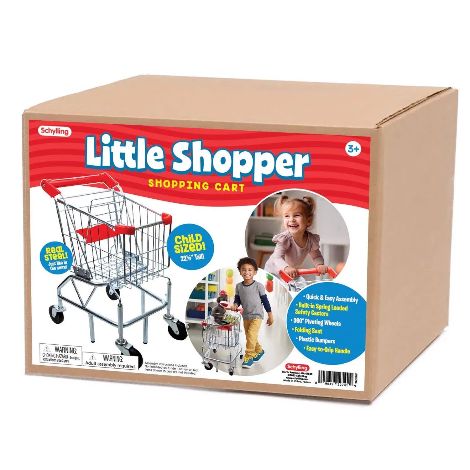 Schylling Shopping Cart Silver