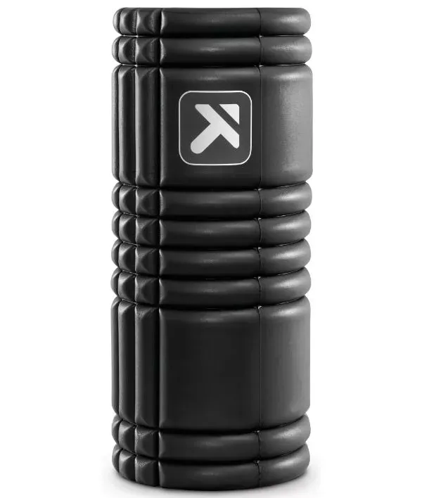 TriggerPoint GRID 1.0 Deep Tissue Massage Foam Roller, Black 13"