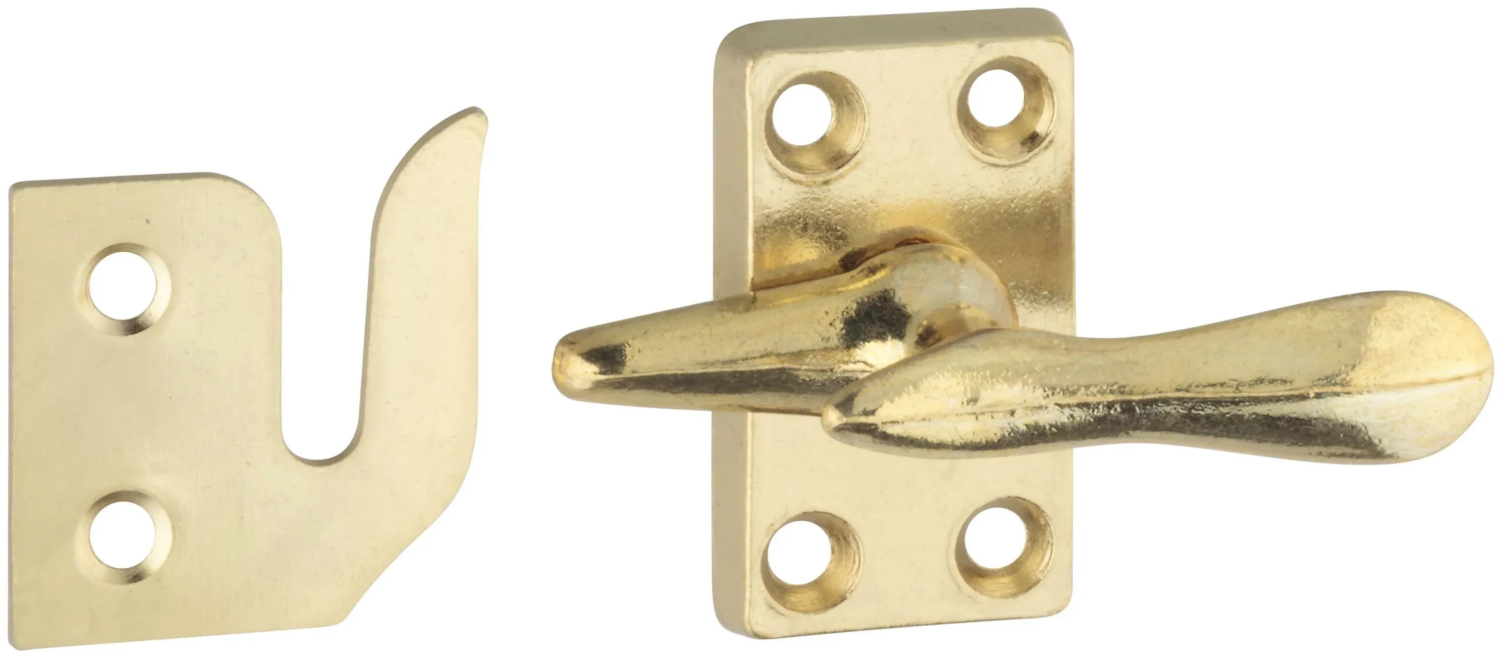 National Hardware N216-127 V1978 Casement Fastener in Solid Brass