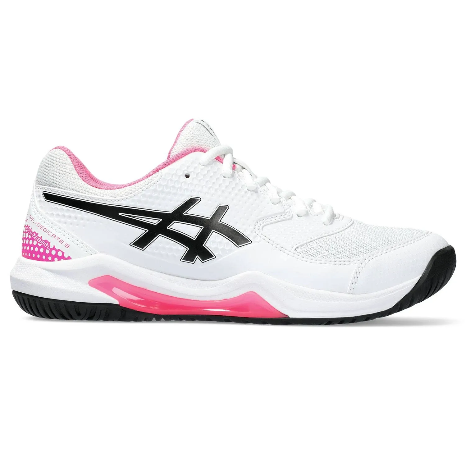 ASICS Gel-Dedicate 8 Pickleball Women's Shoes - White/Pink