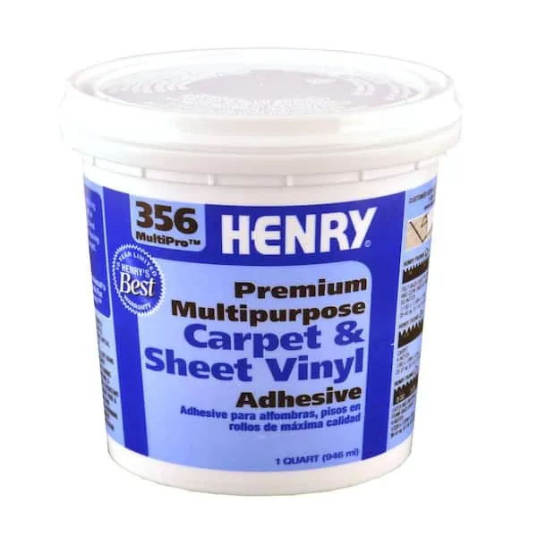 Henry Multipurpose Floor Covering Adhesive - 1 qt bucket 