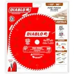 Diablo D1280X 12&#034; 80 Teeth Fine Finish Saw Blade Brand New