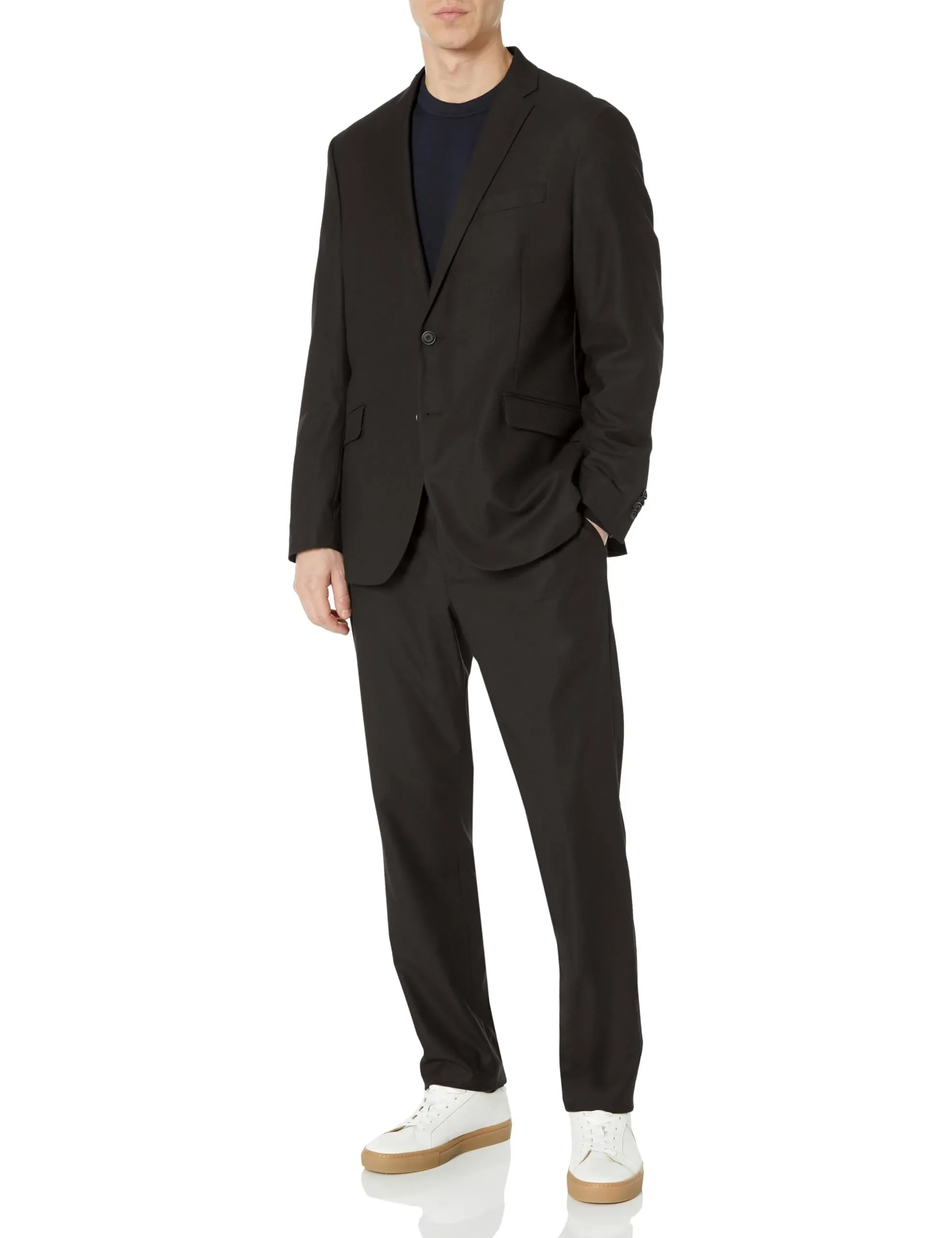 Kenneth Cole REACTION Men's Performance Fabric Slim Fit Suit