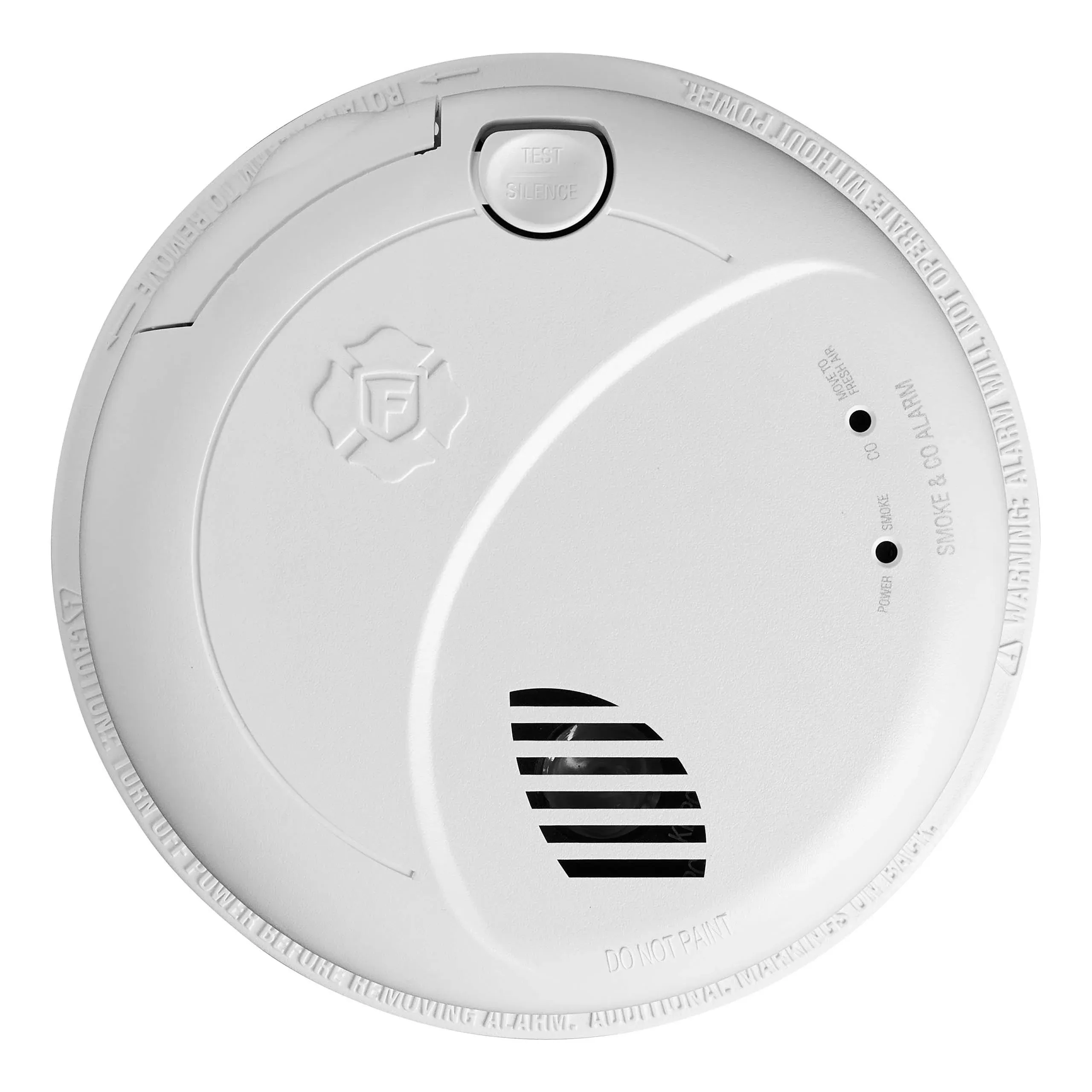 First Alert BRK Interconnect Hardwire Combination Smoke & Carbon Monoxide Alarm with Battery Backup & Voice Alerts, 1-Pack